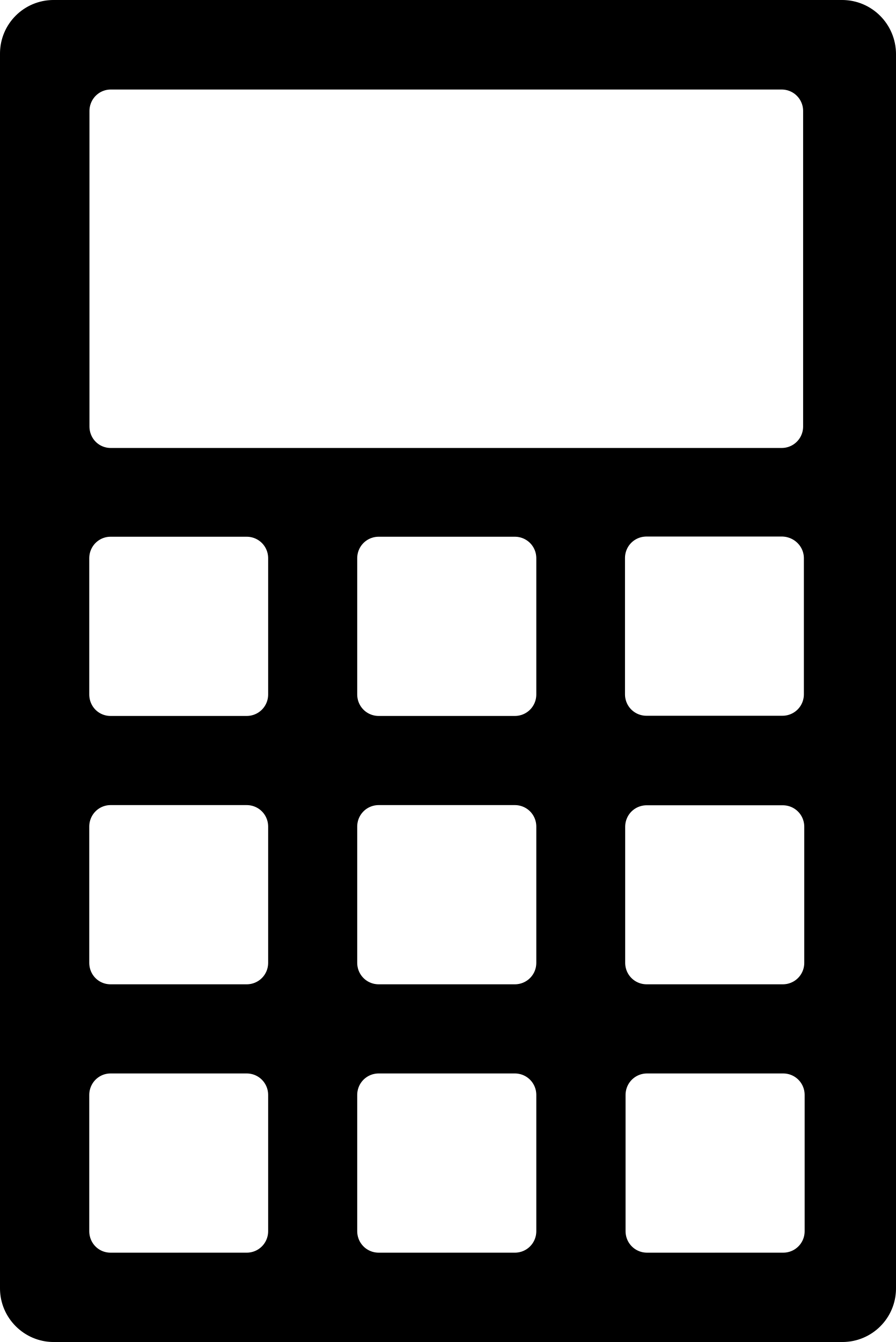 Basic Calculator Svg Line Art Free Vectors
